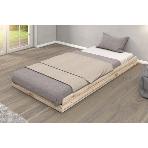 Cama Auxiliar Madeira Maciça sem Pintura