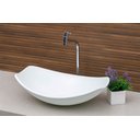 Ver imagem 3 de Cuba Pia de Vidro para Banheiros e Lavabos Chanfrada 47cm:branco