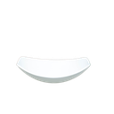 Ver imagem 2 de Cuba Pia de Vidro para Banheiros e Lavabos Chanfrada 47cm:branco