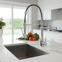 Ver imagem 5 de Torneira Gourmet Monocomando Cozinha Bancada Mesa Flexível Cromada Me01