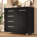 Ver imagem 1 de Comoda Laura 4 Gavs 1 Porta Onix