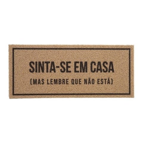 Vinil Long 2.0 Sinta Se em Casa 30cm x 70cm
