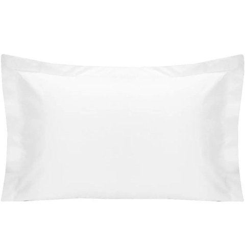 Jogo de Fronhas 400 Fios 100% Algodão 50x70cm Branco