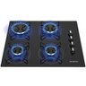 Cooktop 4 Bocas Mondial à Gás GLP Preto - Ctg-01 - Bivolt - 1