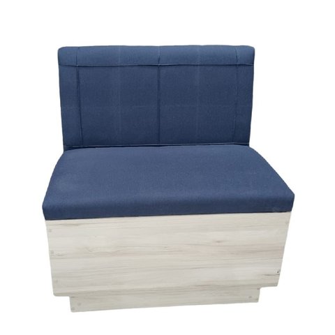 Canto Alemão Reto de 1 Metro com Baú Base Amadeirada