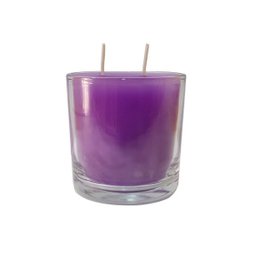 Vela Perfumada No Copo De Vidro 265ml Com Aroma De Lavanda - 3