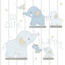 Ver imagem 1 de Papel de Parede Mondo Baby Elephant 13021 - Rolo 10m X 0,53m