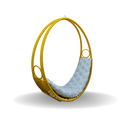 Ver imagem 2 de Pendulo, Balanço Grande para Jardim, Balanço em Formato de Circulo, Arco para Festas, Balanço de Arc