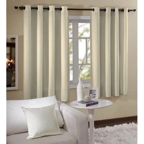 Cortina Barcelona para Sala 2 X 1,80 | Admirare - Creme