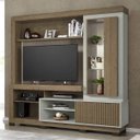 Ver imagem 1 de Estante para TV até 55 Polegadas 1 Porta Bahia Linea Brasil