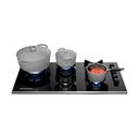 Ver mais imagens de Cooktop 5 Bocas Brastemp Eclipse Collection com Quadrichama - Bdd86ap Bivolt