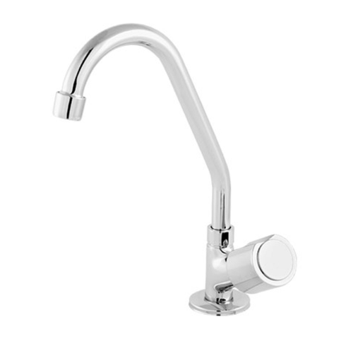 Torneira Bica Movel Fina Tb Inox Pia Mesa 1167 Luxo  C-40 Crom