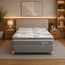 Ver imagem 3 de Colchão Casal Sr Life Vellus Ii Espuma D33 138x188x27cm Cinza