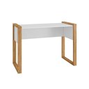 Ver imagem 2 de Mesa de Escritório Jade Freijo Moderna MDF 107,5cm Branco Loja Sheep