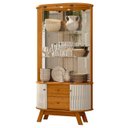 Ver imagem 7 de Cristaleira de Vidro Eva e Buffet Monica Z10 Off/cinamomo - Mpozenato