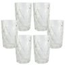 Jogo de Copos de Vidro Grosso 370ml 6 Unidades Elegantes e Resistentes - 1