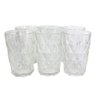 Jogo de Copos de Vidro Grosso 370ml 6 Unidades Elegantes e Resistentes - 6