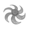 Hélice Ventilador Arno Turbo Silencio 30cm Cinza com 6 Pás - 4