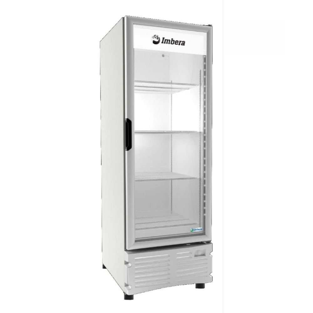 Freezer Vertical 560L Imbera Porta de Vidro Branca EVZ21 220v - 1
