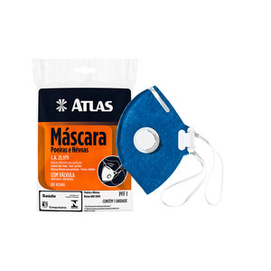 Máscara Pff1 com Válvula Atlas
