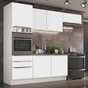 Ver imagem 5 de Cozinha Completa Lux Com Armário E Balcão 6 Portas 3 Gavetas