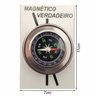 Bússola Com Indicação Do Norte Verdadeiro E Magnético 11cm - 2