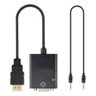 Cabo Adaptador Hdmi Para Vga Para Pc Tv Notebook Monitor - 7