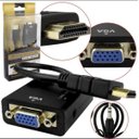Ver imagem 1 de Cabo Adaptador Hdmi para Vga para Pc Tv Notebook Monitor