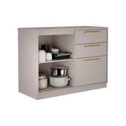 Cozinha Completa Itatiaia Essence 200cm Madeira Fendi/gris - 7