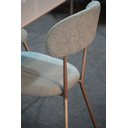 Ver mais imagens de Cadeiras de Jantar Moderna Design Lançamento 2 Unidade:azul/champagne