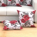 Ver imagem 4 de Jogo de Capa de Almofada Floral Estampada 6 Unidades Grandes 60cm x 60cm Jacquard