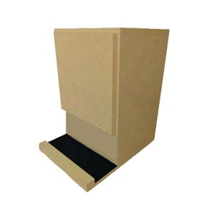Suporte Baú para Bike Natural em Mdf