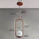 Ver imagem 3 de Pendente Lustre de Teto Jabuticaba Cobre com Globo 12cm Decoração Casa Sala Quarto Cozinha Corredor