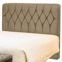 Ver imagem 1 de Cabeceira Queen Istambul 160cm Suede Bege