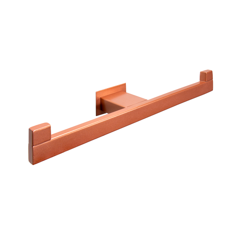 Papeleira Dupla Inox Rose Gold - Kromus RT0313R