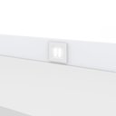 Ver imagem 6 de Penteadeira Tiffany 2 Gavetas Branco - Bci Móveis