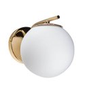 Ver imagem 1 de Arandela Petit Poa French Gold 20cm x 15cm x 17cm 5W Bella SQ005