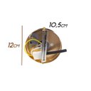 Ver imagem 6 de Arandela Petit Poa French Gold 20cm x 15cm x 17cm 5W Bella SQ005