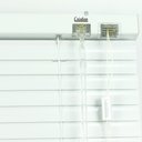 Ver imagem 5 de Persiana Horizontal Blackout Kit Larg 2,20x1,80 Alt:Branco