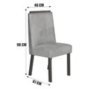 Ver imagem 3 de Sala de Jantar 135x135 8 Cadeiras Magic Bom Pastor