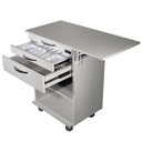 Ver imagem 1 de Mesa Auxiliar para Limpeza de Pele Clínica Dentista Consultório