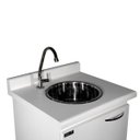 Ver imagem 3 de Mesa Auxiliar Dentista Armazenamento 1 Porta com Acionamento