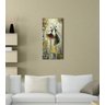 Quadro Pintura Tela dançam magras duas junto senhoras 5393: 70cm (A) x 140cm (L) - 2