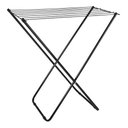 Ver mais imagens de Varal De Chão Aço Slim Retrátil Dobravel Mor Preto 006215 - Preto