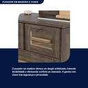 Ver imagem 7 de Conjunto Cômoda 5 Gavetas e Quadro de Espelho Imperatriz Rodmóveis