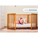Ver imagem 3 de Berço Crescer Madeira Jequitibá Natural Com Colchão