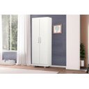 Ver imagem 2 de Kit 2 Armários Organizador Multiuso Sapateira Roma 2 Portas Lavanderia - e e Móveis