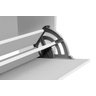 Sapateira Pequim Quatro Portas Branco com Espelho - Csa - 4