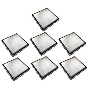 Ralo Oculto Invisivel 15x15 Anti Odor Kit 7 Uni Box Banheiro Cozinha Lavabo Discreto Chao Piso Varan