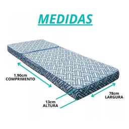 Pufe Vira Cama 3 em 1 Poltrona e Almofada 78x190 Ortobom - 6